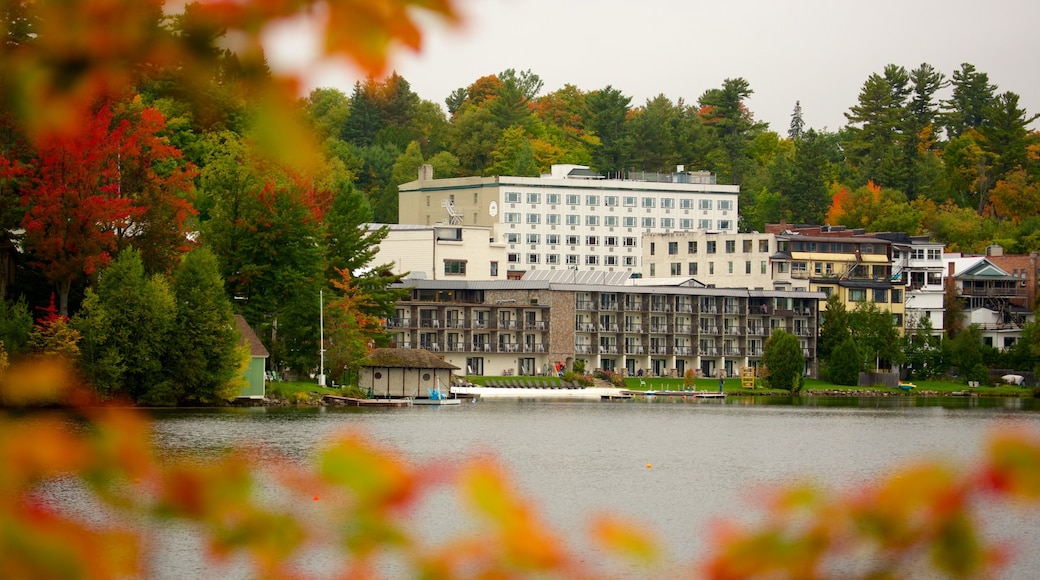 Lake Placid which includes a lake or waterhole