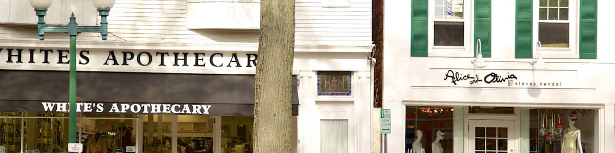East Hampton das einen Stadt