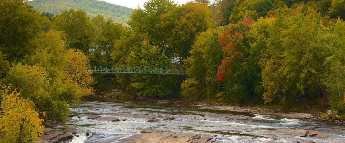 Keeseville showing a river or creek and tranquil scenes