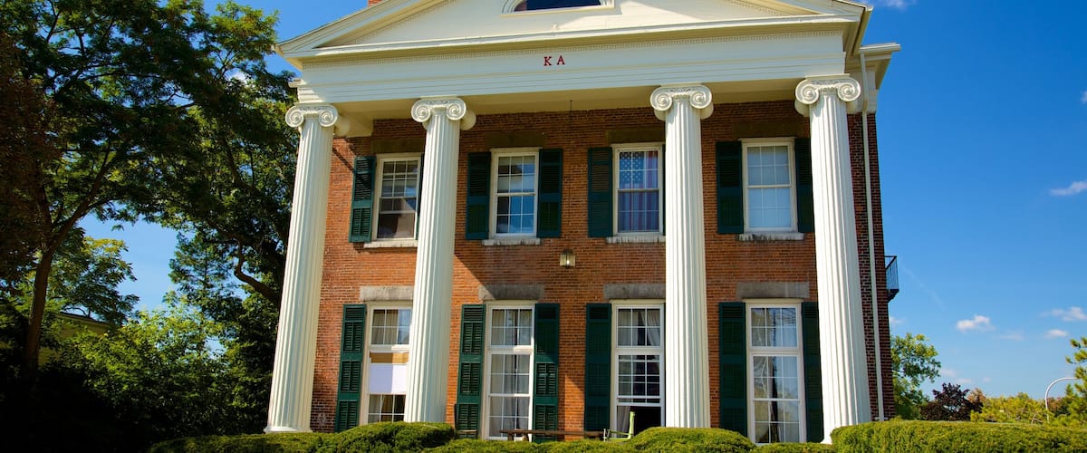 Geneva que incluye elementos del patrimonio y una casa