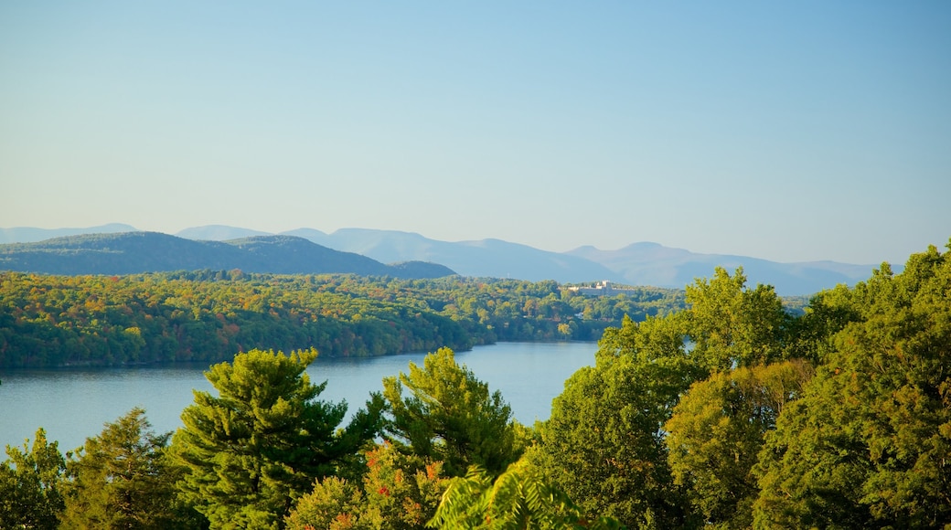 밴더빌트 저택 국립사적지 을 보여주는 강 또는 시내 과 한적한 풍경