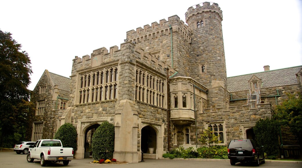 Sands Point Preserve featuring heritage architecture and heritage elements