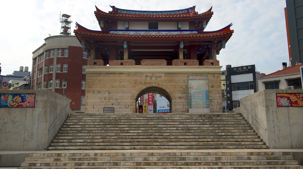 East Gate showing heritage elements