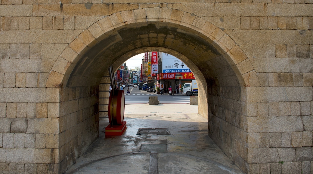 East Gate showing heritage elements