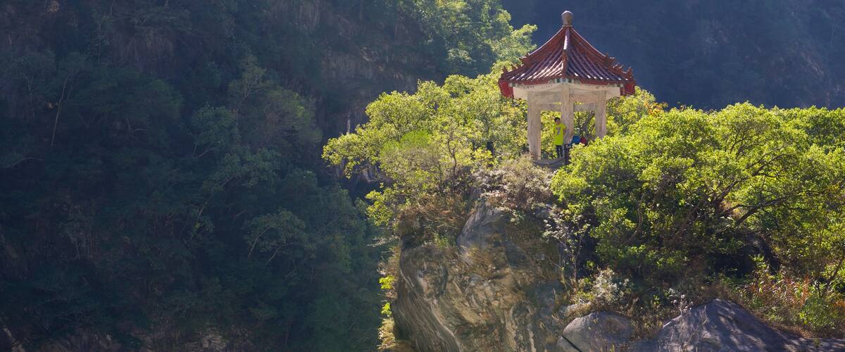 Parque Nacional de Taroko mostrando cenas tranquilas