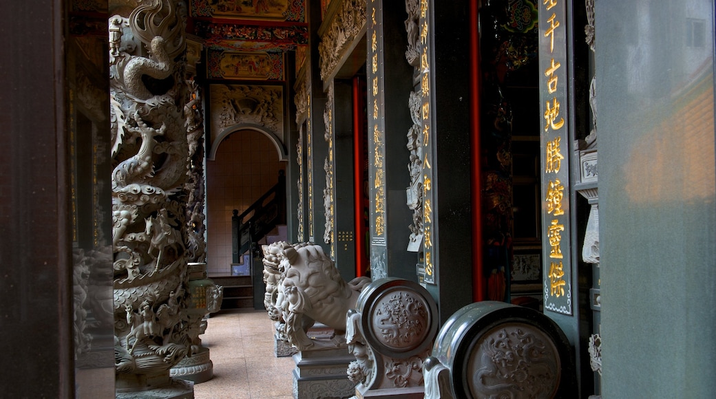 Dianji Temple featuring heritage elements and a temple or place of worship