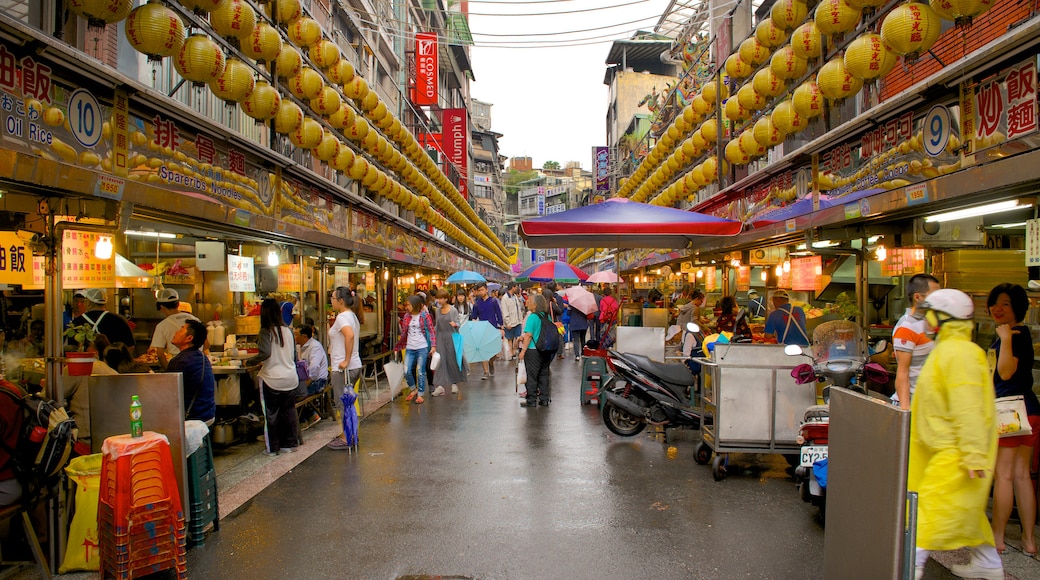 Keelung featuring markets and a city