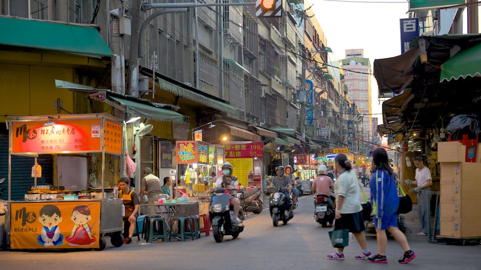 Taoyuan County featuring a city