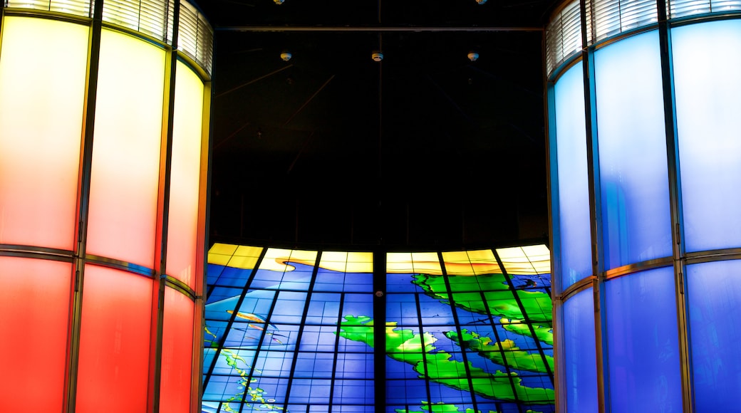 Dome of Light featuring interior views