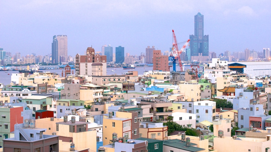 Fuerte de Cihou que incluye una ciudad