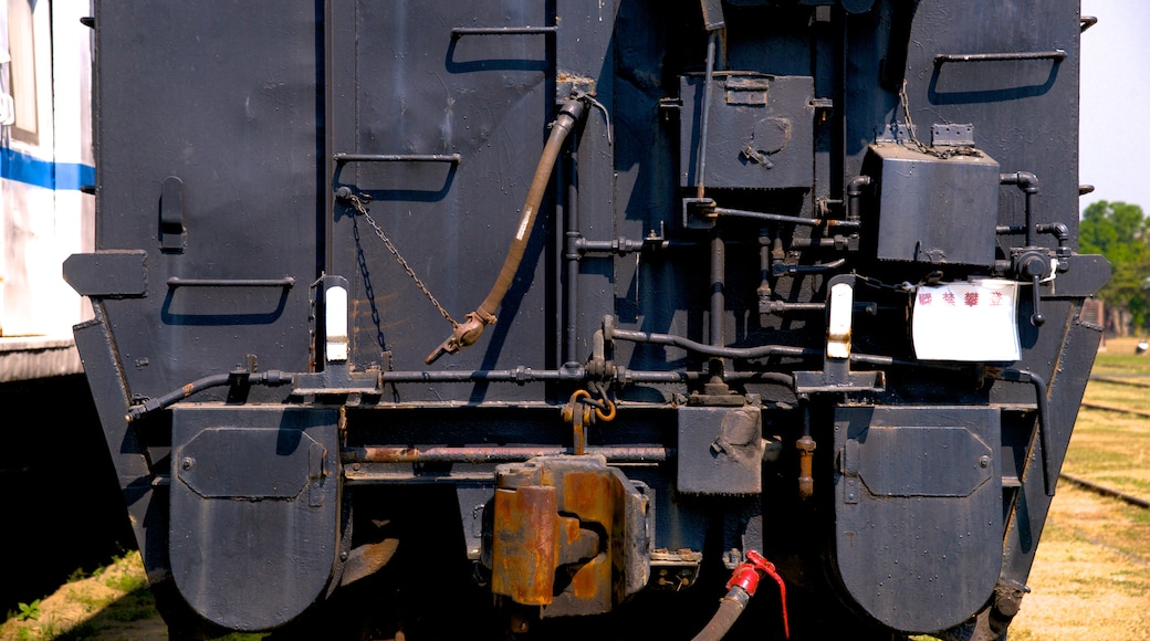 Takao Railway Museum which includes railway items