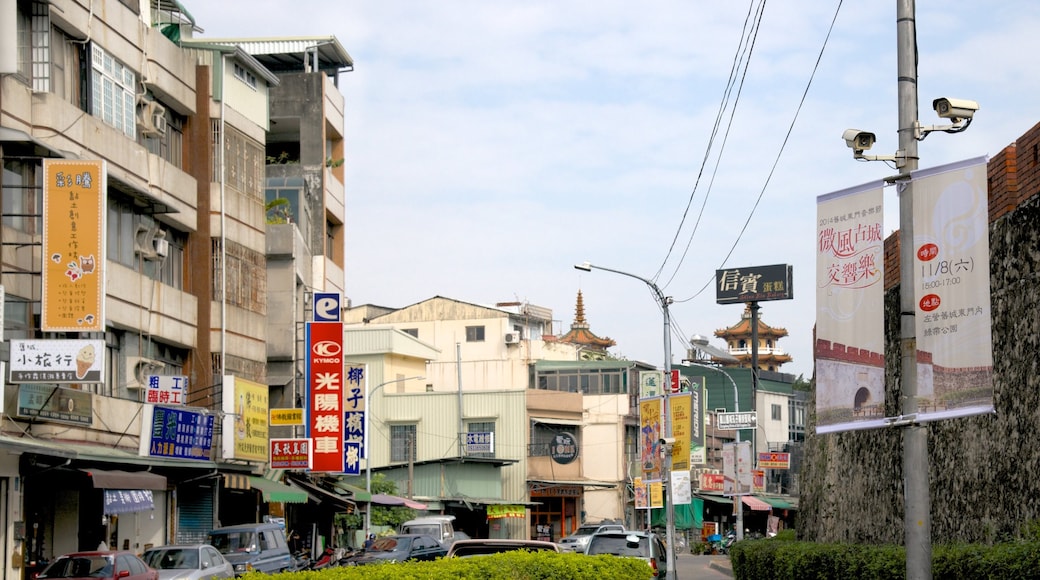 Kaohsiung mostrando uma cidade