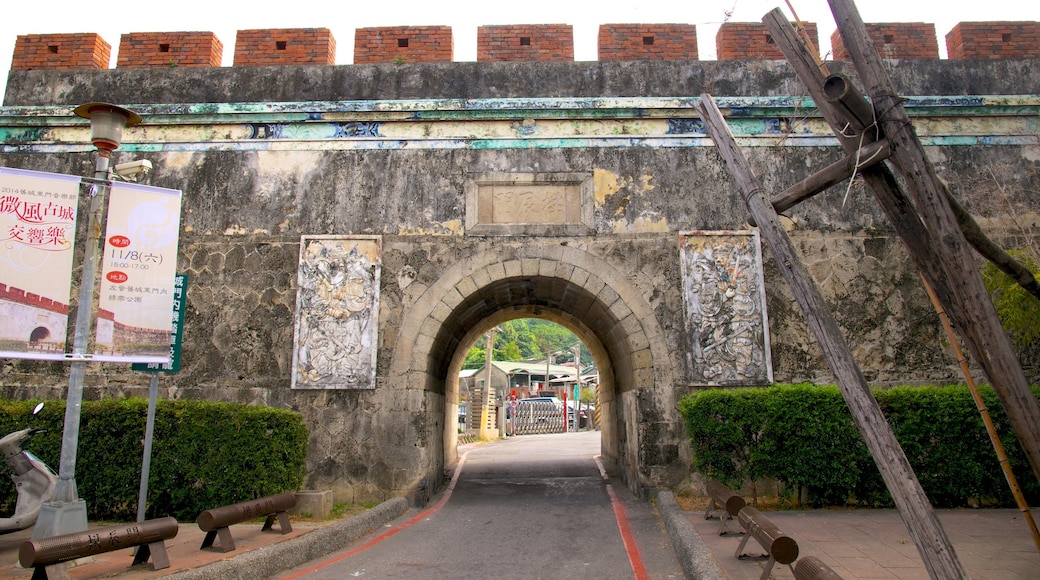 Kaohsiung caracterizando um pequeno castelo ou palácio