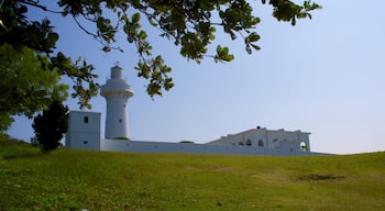 Eluanbi Lighthouse which includes a park