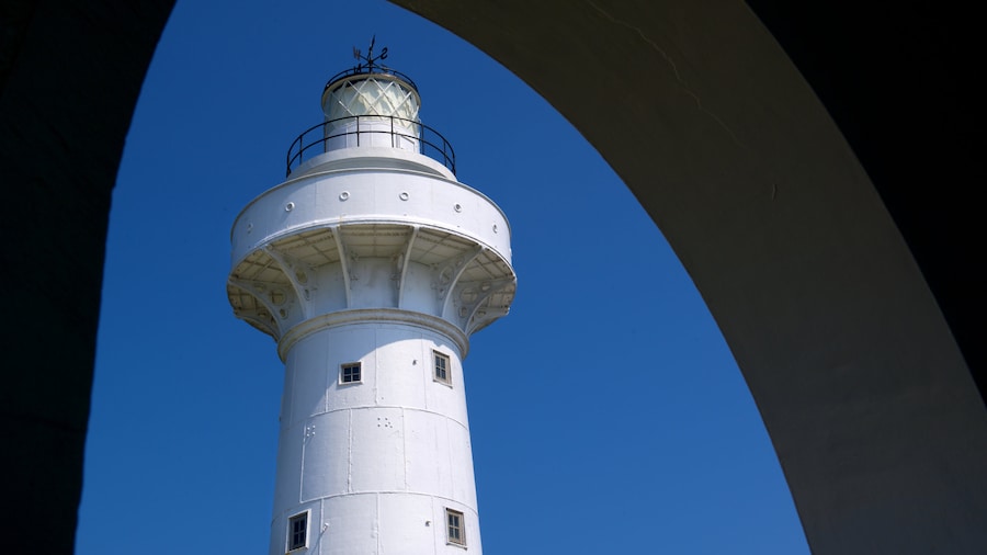 Eluanbi Lighthouse which includes a lighthouse