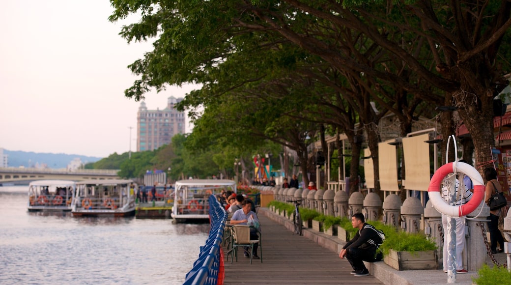 Love River showing a river or creek