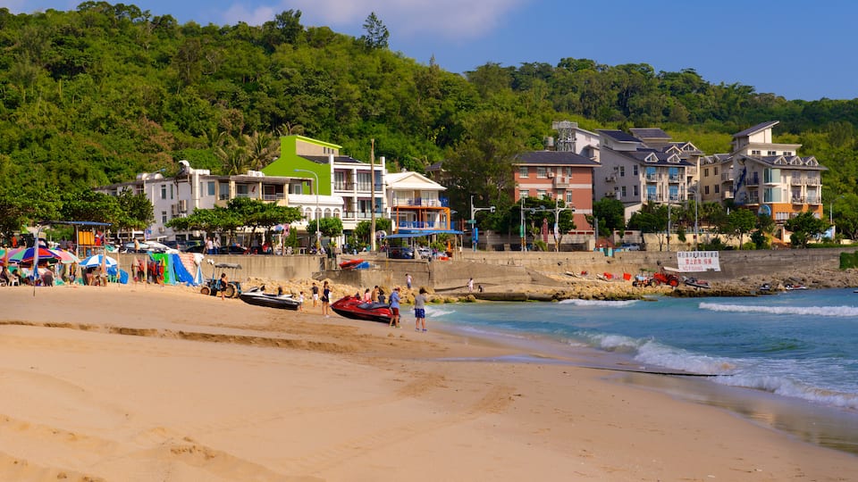 Nan Wan Beach mostrando una playa de arena