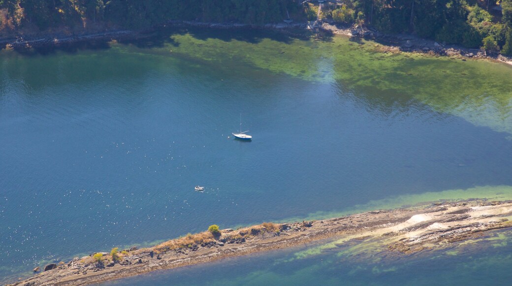 Insel San Juan mit einem allgemeine Küstenansicht