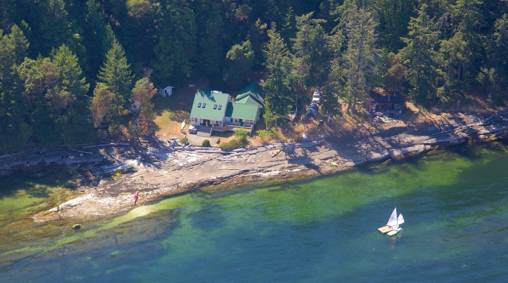 San Juan Island som inkluderar kustutsikter