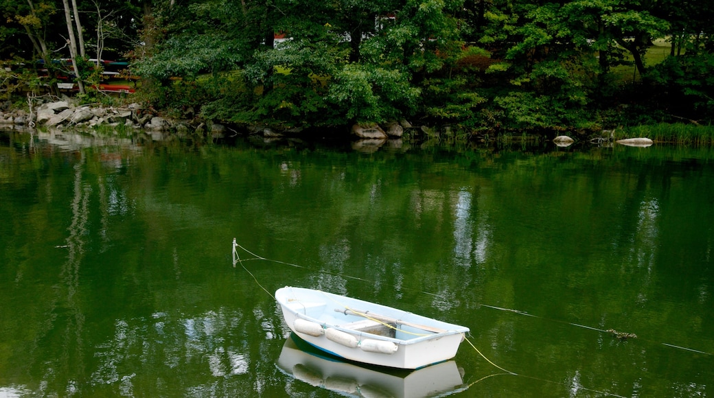 Noank featuring a pond