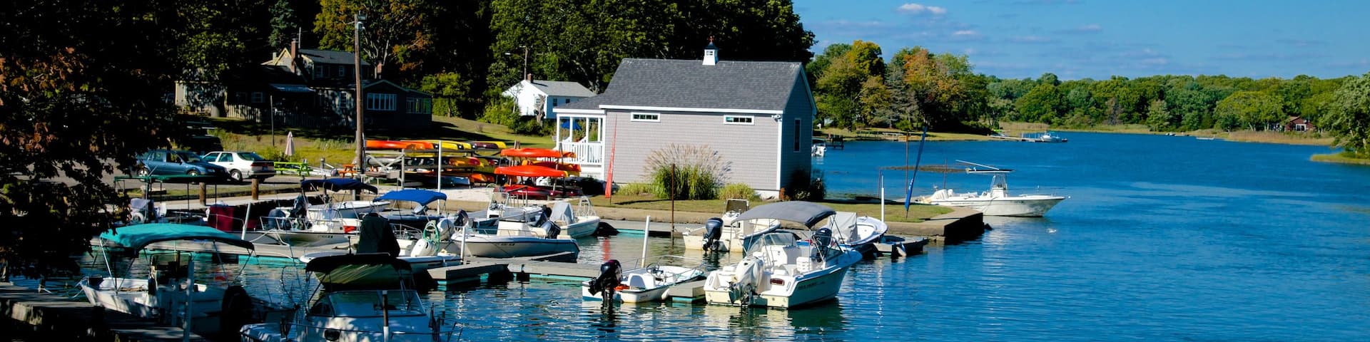 Old Lyme das einen See oder Wasserstelle
