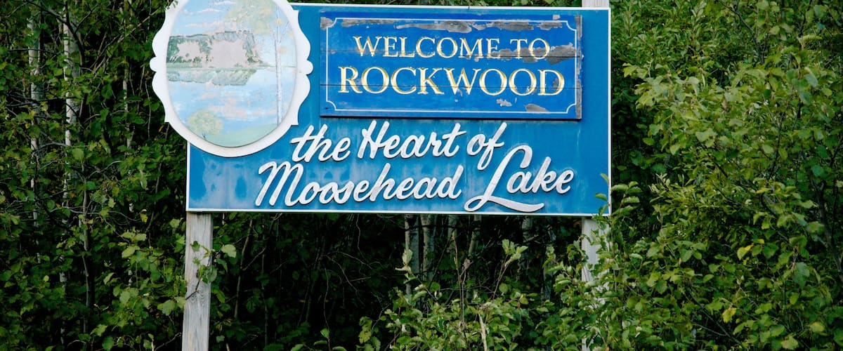 Rockwood showing signage