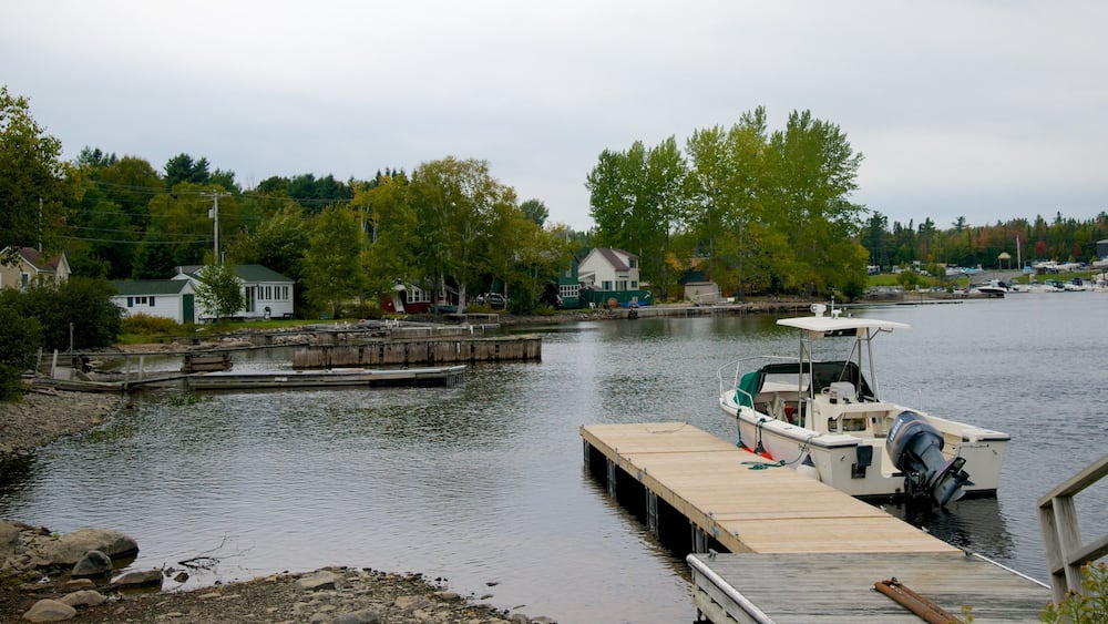 Rockwood which includes general coastal views, a pebble beach and boating