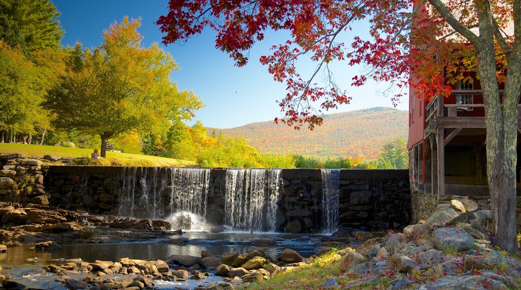 Weston showing a waterfall