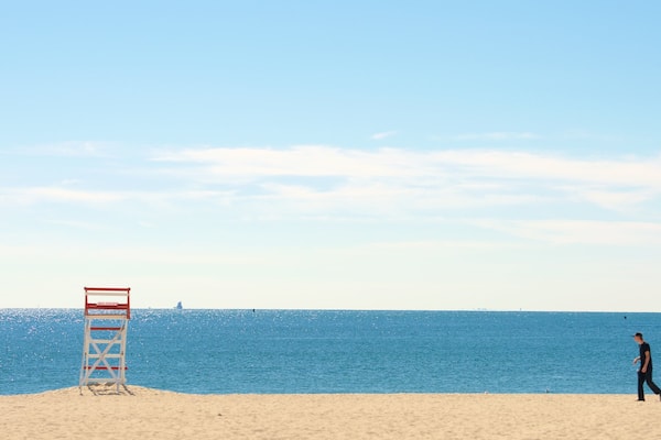 Ocean Beach Park das einen Strand