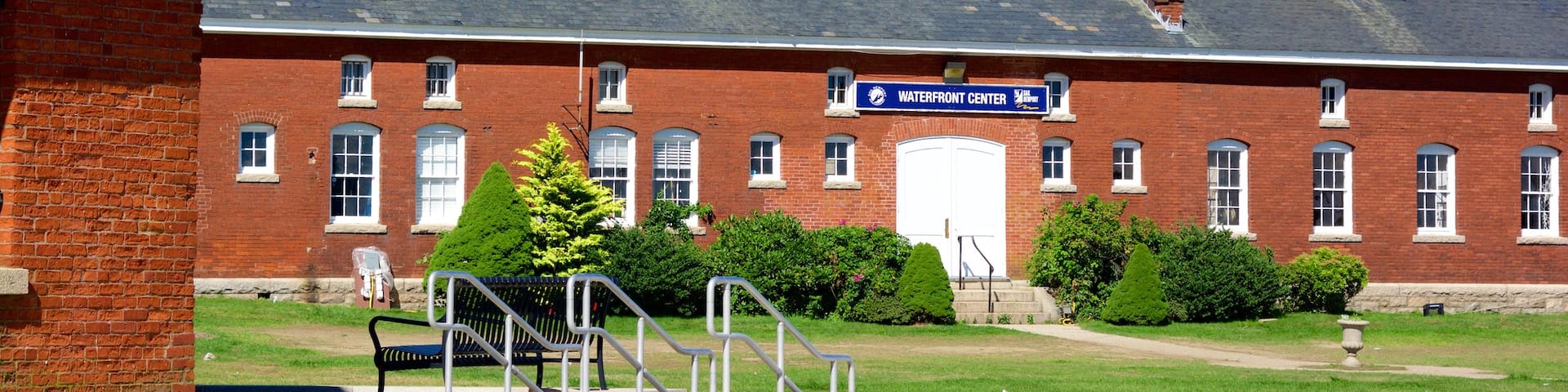 Fort Adams State Park showing heritage architecture