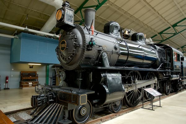 Railroad Museum of Pennsylvania das einen Eisenbahnbetrieb