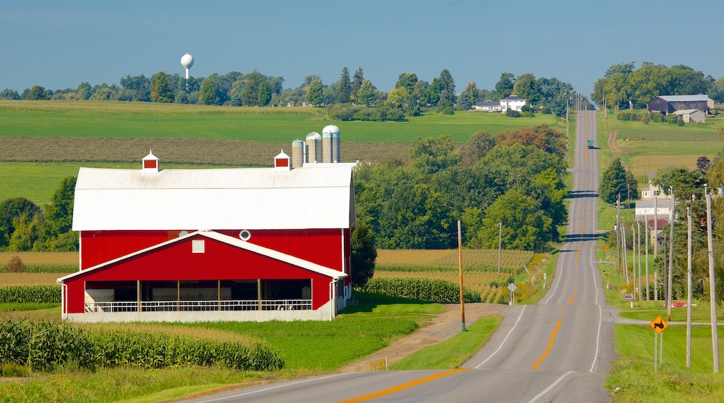 Keuka Lake State Park which includes farmland