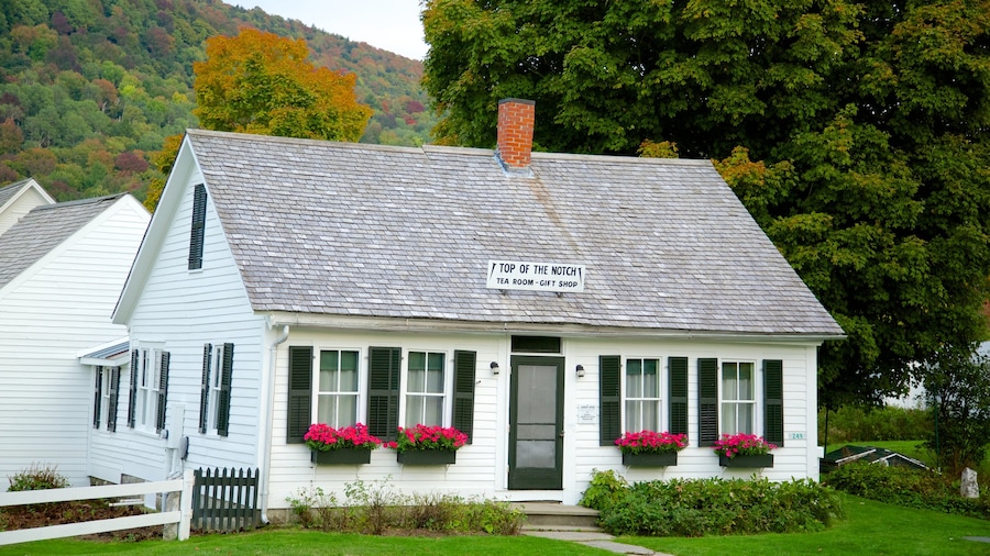Central Vermont som inkluderar ett hus