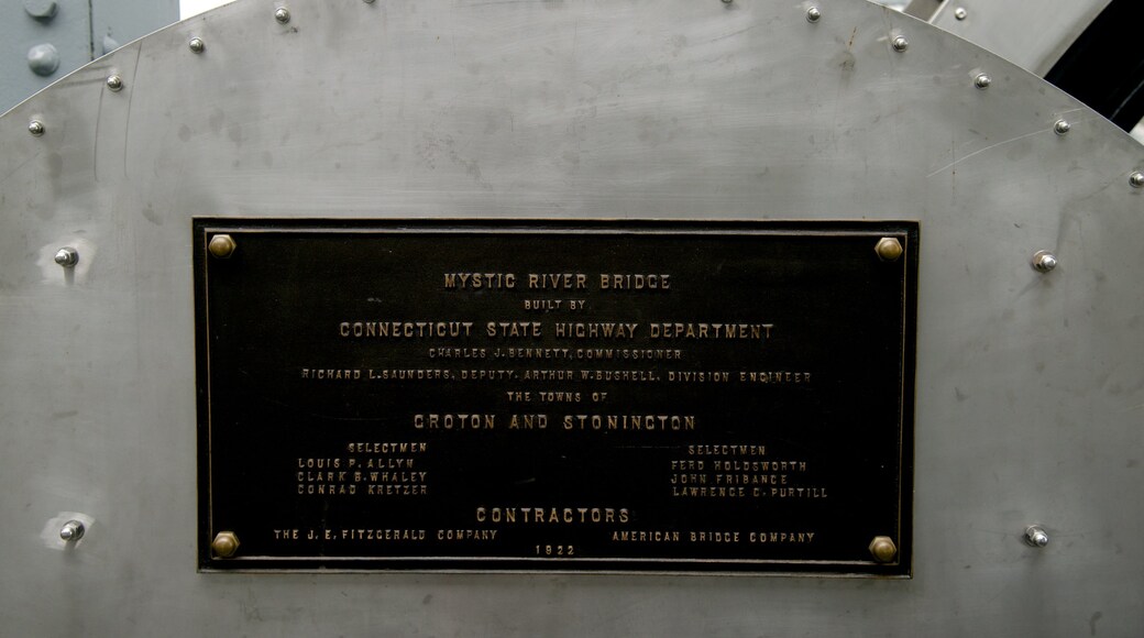 Mystic River Bascule Bridge showing heritage elements