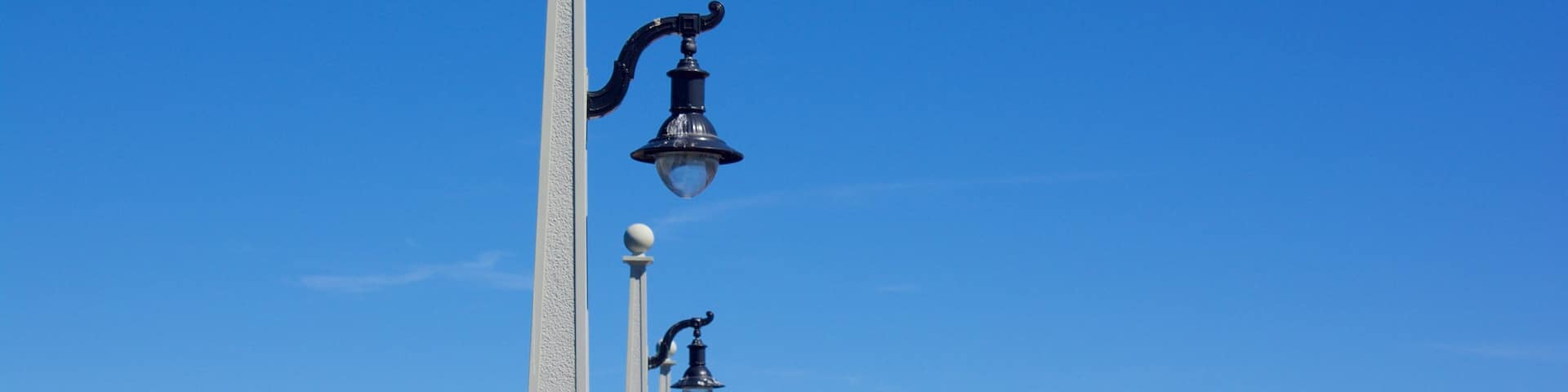 Rhode Island featuring a bridge and skyline