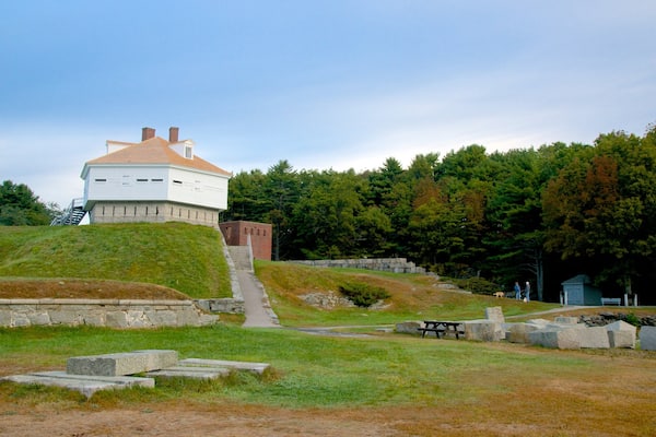 Fort McClary State Park mit einem Geschichtliches, Garten und Militärisches
