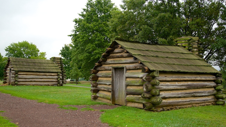 Valley Forge National Historic Park mostrando patrimonio de arquitectura