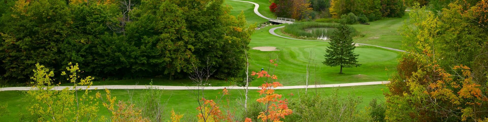 Killington Golf Course which includes landscape views
