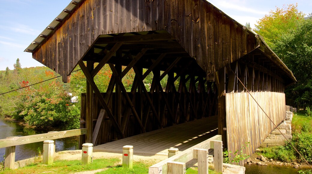 Maine featuring a bridge