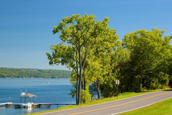 Seneca Falls das einen See oder Wasserstelle und Küstenort