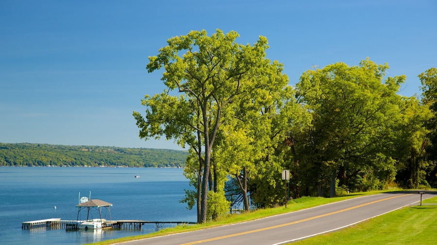 Seneca Falls das einen See oder Wasserstelle und Küstenort