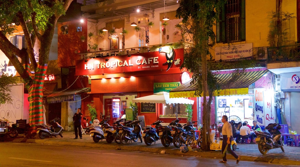 Hanoi mit einem Straßenszenen