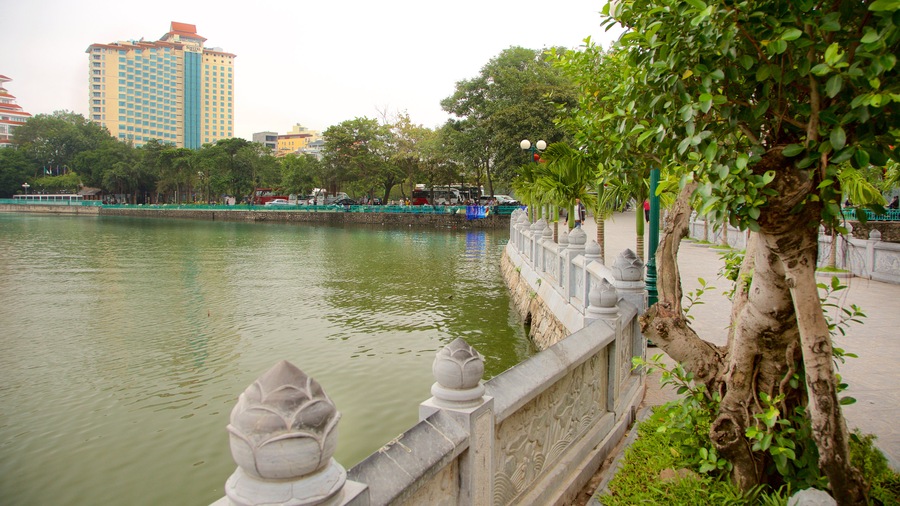Tay Ho featuring a lake or waterhole