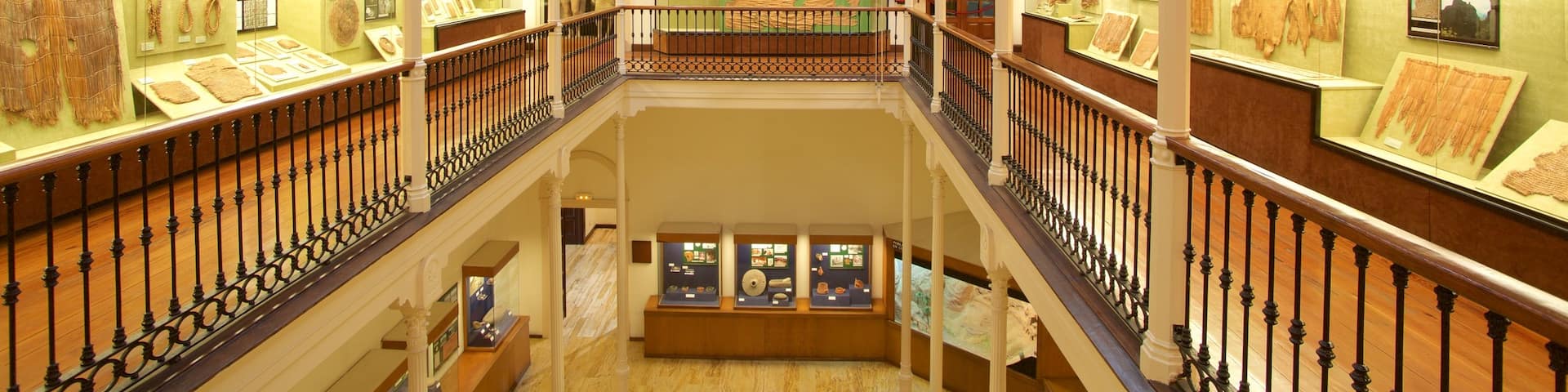 Canarian Museum which includes interior views