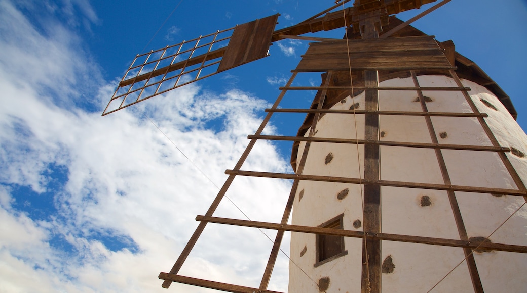 El Cotillo showing a windmill