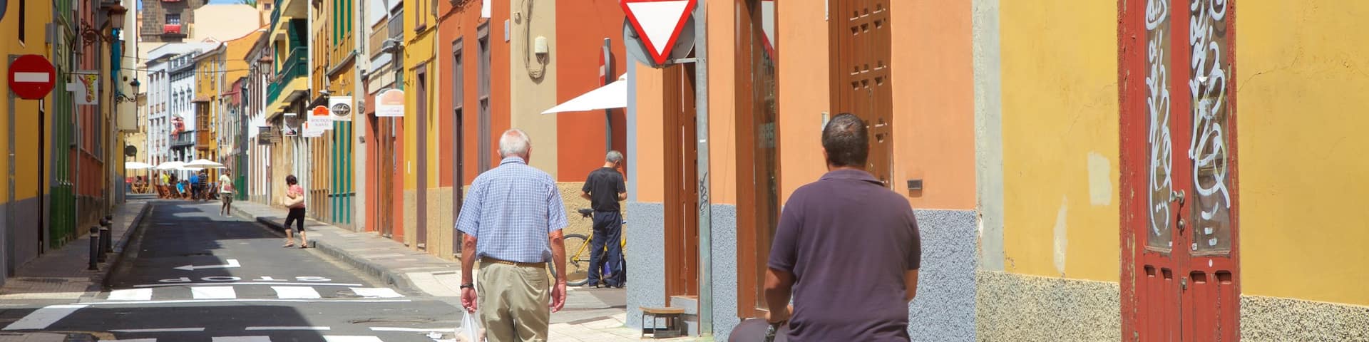 La Laguna which includes a city