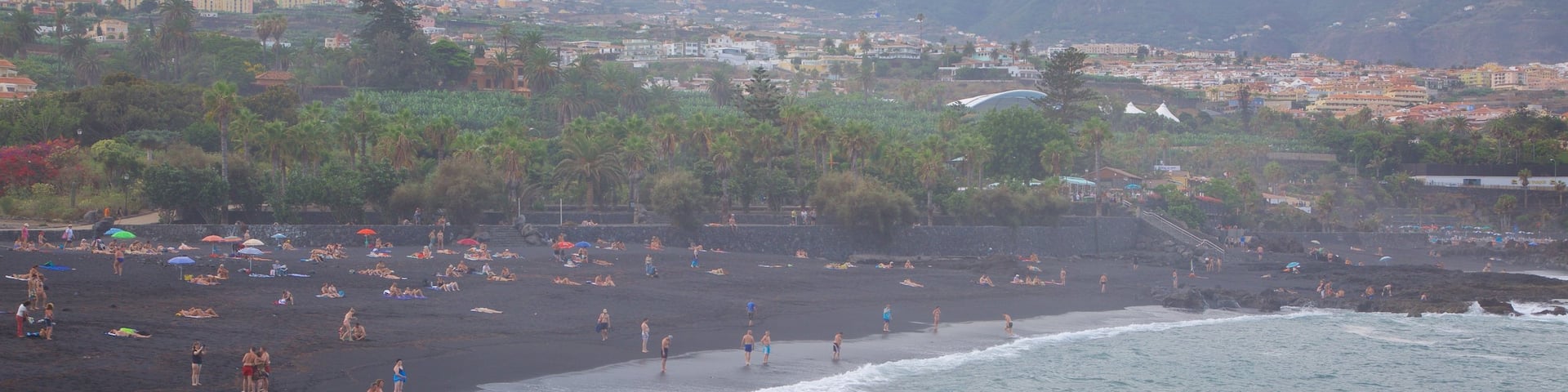 Garden Beach which includes general coastal views