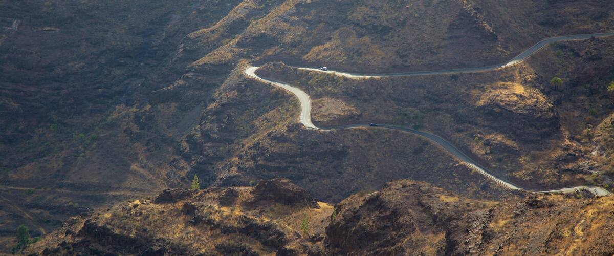 Canary Islands featuring a gorge or canyon