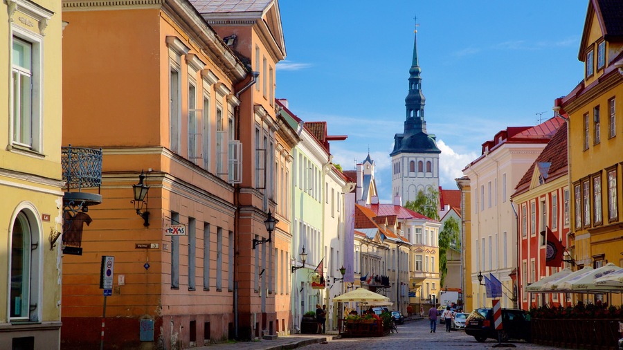 Vanhakaupunki featuring vanha arkkitehtuuri ja kaupunki