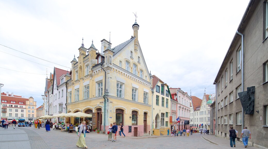 Tallinn das einen historische Architektur und Platz oder Plaza